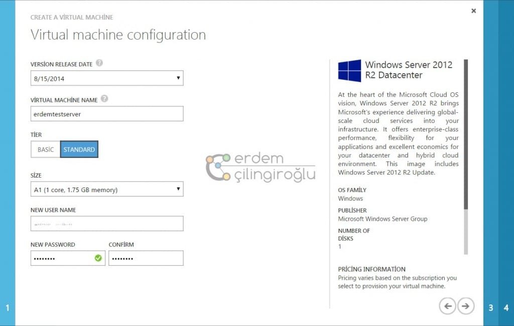 Azure VM Oluşturma 2